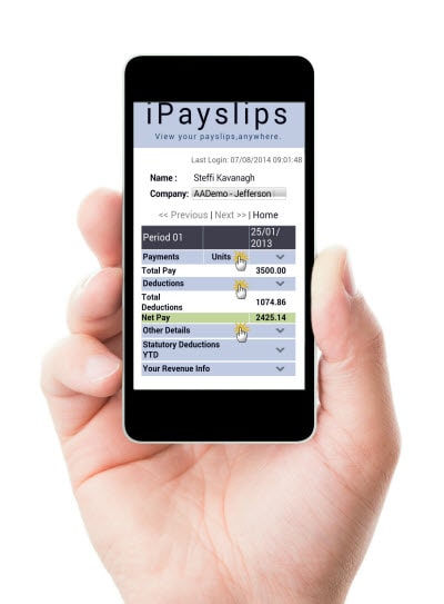 High Res Hand Mobile iPayslips Payslip_400x543
