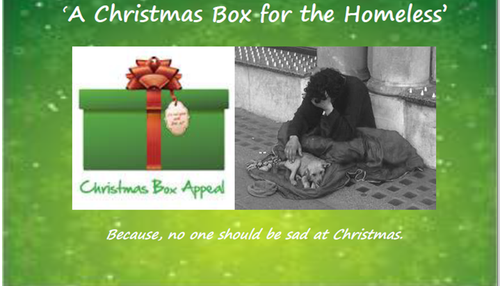 Christmas Box Appeal – thinking of for those who “have less” this Christmas
